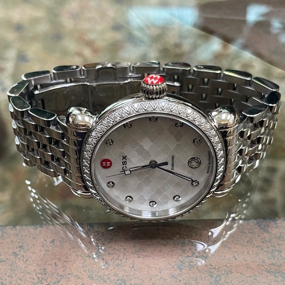 Michele CSX Diamond Mosaic Mother of Pearl - Picture 2 of 6